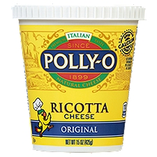 Polly-O Original Ricotta, Cheese, 15 Ounce