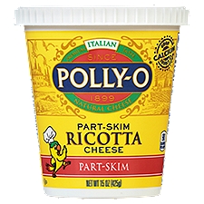 Polly-O Part-Skim Ricotta Cheese, 15 oz Tub