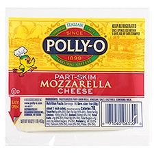 Polly-O Part-Skim Mozzarella Cheese 16 oz
