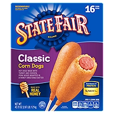 State Fair Classic Corn Dogs, 16 count, 42.72 oz