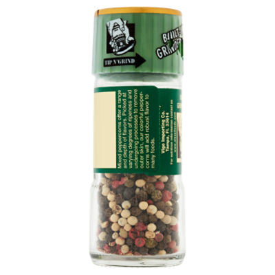 Whole Black Peppercorns Grinder - Alessi Foods