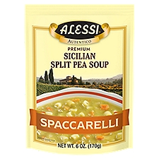 Alessi Premium Spaccarelli Sicilian Split Pea Soup, 6 oz
