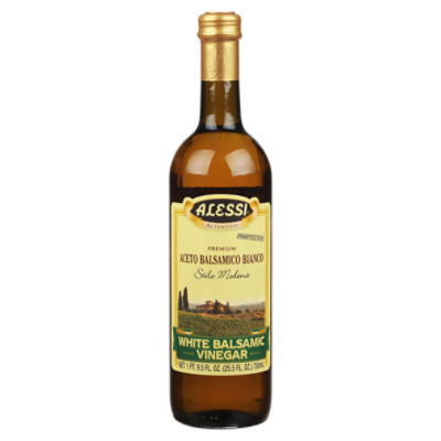 Alessi Premium White Balsamic Vinegar, 25.5 fl oz