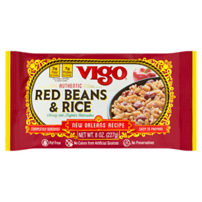 Vigo Authentic Red Beans & Rice, 8 oz, 8 Ounce