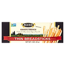 Alessi Grissini Torinesi Thin, Breadsticks, 3 Ounce