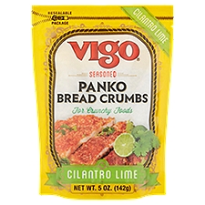 Vigo Bread Crumbs, Seasoned Cilantro Lime Panko, 5 Ounce
