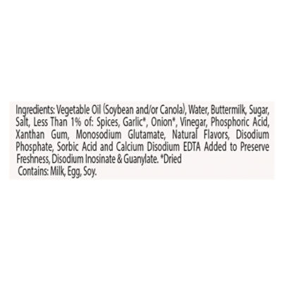 Hidden Valley The Original Ranch Topping & Dressing, 20 fl oz