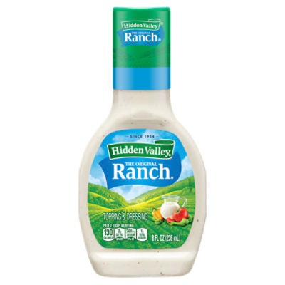 Hidden Valley The Original Ranch Topping & Dressing, 8 fl oz