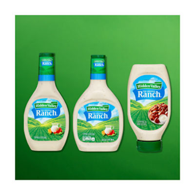 Hidden Valley Original Ranch Salad Dressing & Topping - Gluten Free - 8 fl  oz