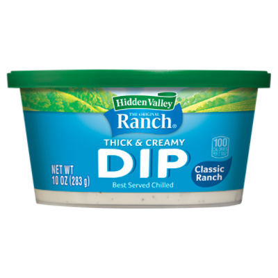Hidden Valley Ready-to-Eat Dip, Classic Ranch, 10 Ounces