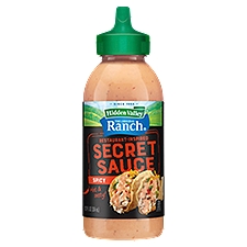 Hidden Valley The Original Ranch Secret Sauce, Spicy, 12 Fluid Ounce Squeezable Bottle, 12 Fluid ounce