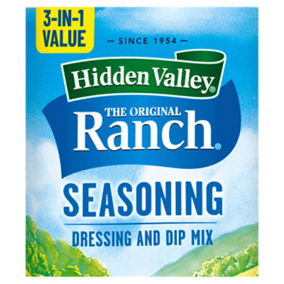 Hidden Valley The Original Ranch Salad Dressing & Recipe Seasoning Mix  Shaker - 8 oz.