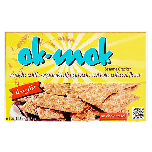 Ak-Mak Sesame Cracker, 4.15 oz
