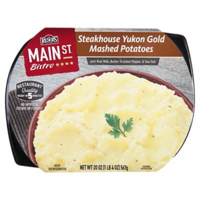 Reser's® Main St Bistro® Steakhouse Yukon Gold Mashed Potatoes 20 oz.