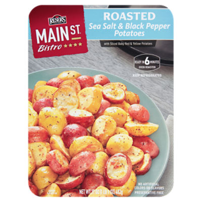 Reser's Main St Bistro Roasted Sea Salt & Black Pepper Potatoes 17 oz., 17 Ounce