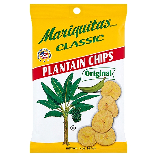Mariquitas Classic Original Plantain Chips, 3 oz