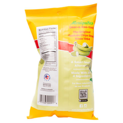 Mariquitas Classic Garlic (Ajo) Plantain Chips, 3.75 oz