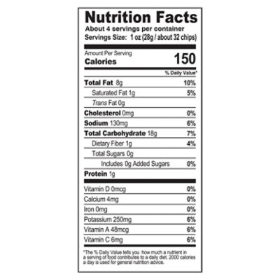 Mariquitas Classic Garlic (Ajo) Plantain Chips, 3.75 oz