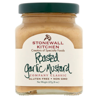 Stonewall Kitchen Roasted Garlic Mustard, 8 oz