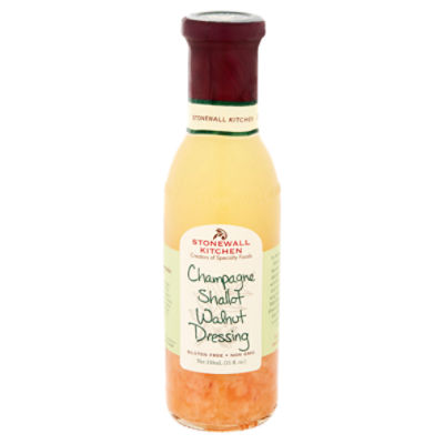 Stonewall Kitchen Champagne Shallot Walnut Dressing, 11 fl oz