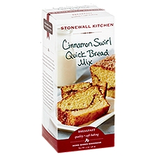 Stonewall Kitchen Breakfast Cinnamon Swirl Quick Bread Mix, 17 oz