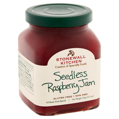 Stonewall Kitchen Seedless Raspberry Jam, 12.5 oz