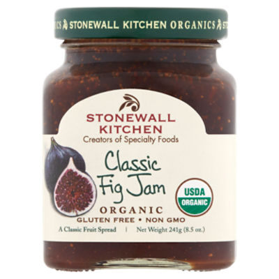 Stonewall Kitchen Organic Classic Fig Jam, 8.5 oz