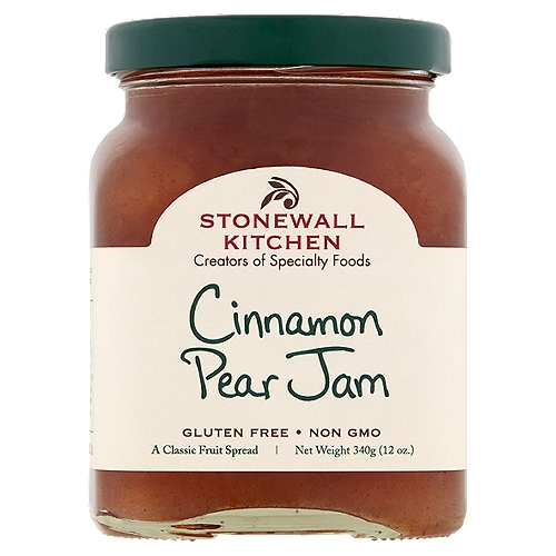 Stonewall Kitchen Cinnamon Pear Jam, 12 oz