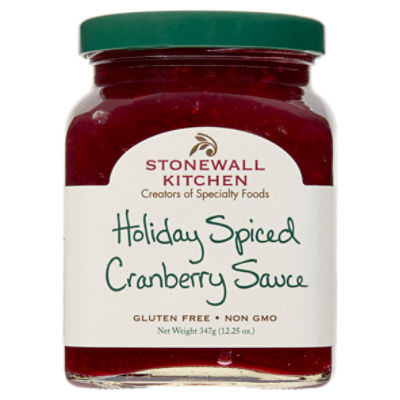Stonewall Kitchen Holiday Spiced Cranberry Sauce, 12.25 oz