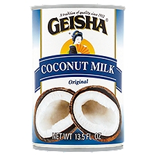 Geisha Original Coconut Milk, 13.5 fl oz, 13.5 Fluid ounce