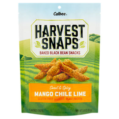 Calbee Harvest Snaps Mango Chile Lime Flavored Crisps, 3.0 oz, 3 Ounce
