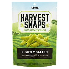 Calbee Harvest Snaps Baked Green Pea Snacks, 3.3 oz, 3.3 Ounce
