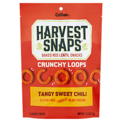 Harvest Snaps Crunchy Loops Tangy Sweet Chili, Flavored Crisps