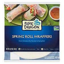 Blue Dragon Spring Roll Wrappers, 4.7 oz, 4.7 Ounce