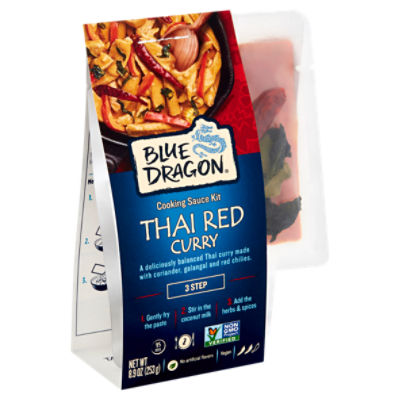 Blue Dragon CURRY KIT THAI RED STEP, Ounce (Pack Of 1), 56% OFF