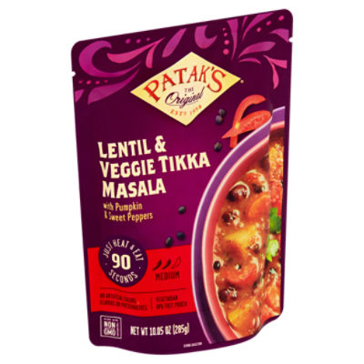 Patak's The Original Lentil & Veggie Tikka Masala, 10.05 oz