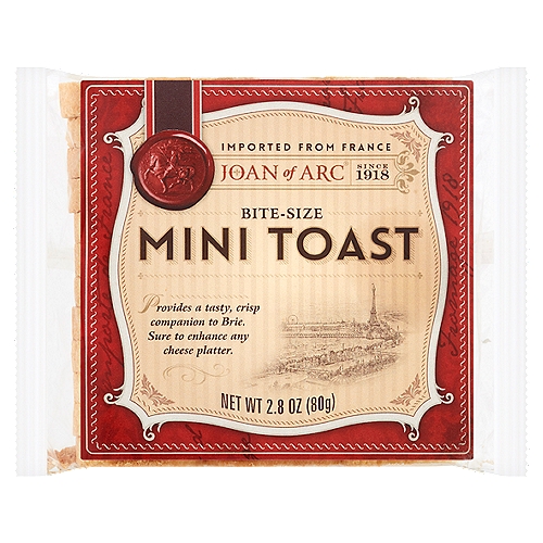 Joan of Arc Bite-Size Mini Toast, 2.8 oz
