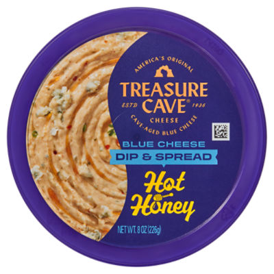 Treasure Cave Hot Honey Blue Cheese Dip & Spread, 8 oz