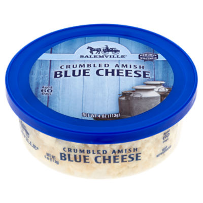 Salemville Crumbled Amish Blue Cheese, 4 oz