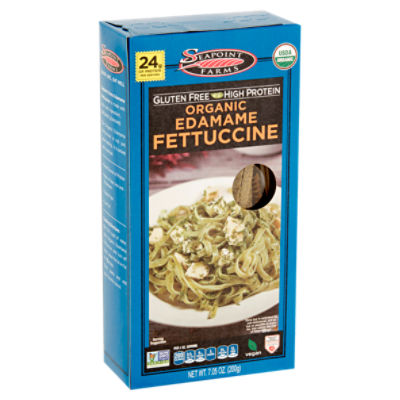 Seapoint Farms Organic Edamame, Fettuccine
