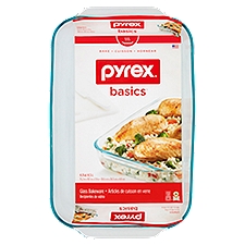 Pyrex Basics 4.8 qt Glass Bakeware, 1 Each
