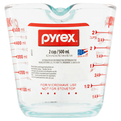 pyrex 2 cup glass measuring cup