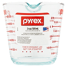 Pyrex Measuring Cup, 2 Cup, 1 Each