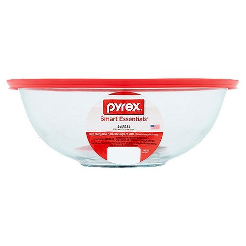 Pyrex Smart Essentials 4 qt Glass Mixing Bowl