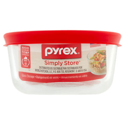 Save on Pyrex Simply Store 3 Cup Glass Storage Order Online Delivery