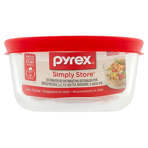 Pyrex Simply Store 1 Cup Glass Storage