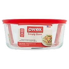 Pyrex Simply Store 7 Cup Glass Storage, 1 Each