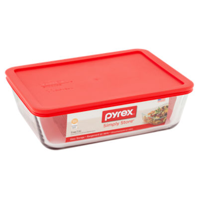  Pyrex Simply Store 1-Cup Single Glass Food Storage