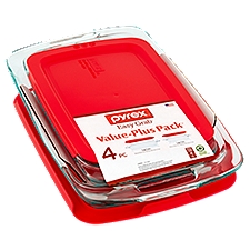 Pyrex Easy Grab Bakeware Value-Plus Pack, 4 count