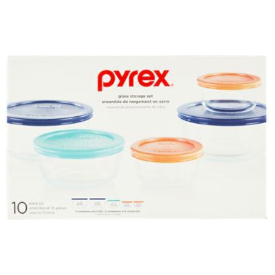 Pyrex Simply Store Food Container Set, 10 Pc.